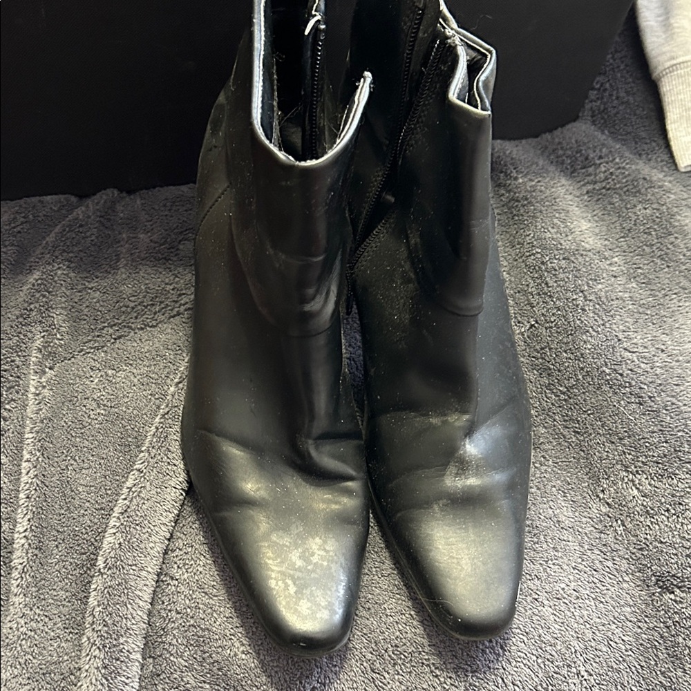 Croft & Barrow Black Ankle Boots